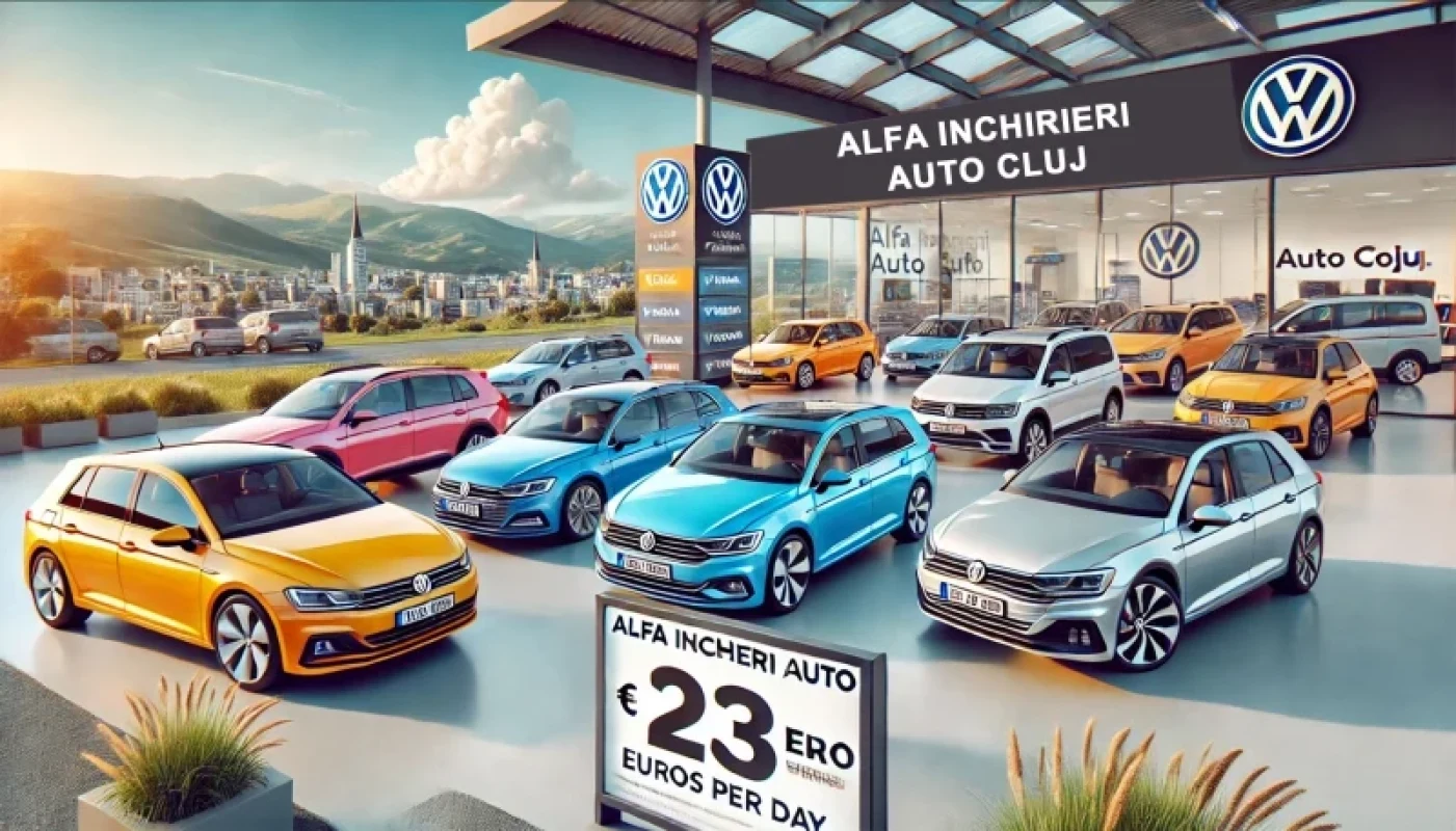 Alegeți Volkswagen-ul potrivit la Alfa Închirieri Auto Cluj: Gama Completă de Modele la Prețuri Avantajoase