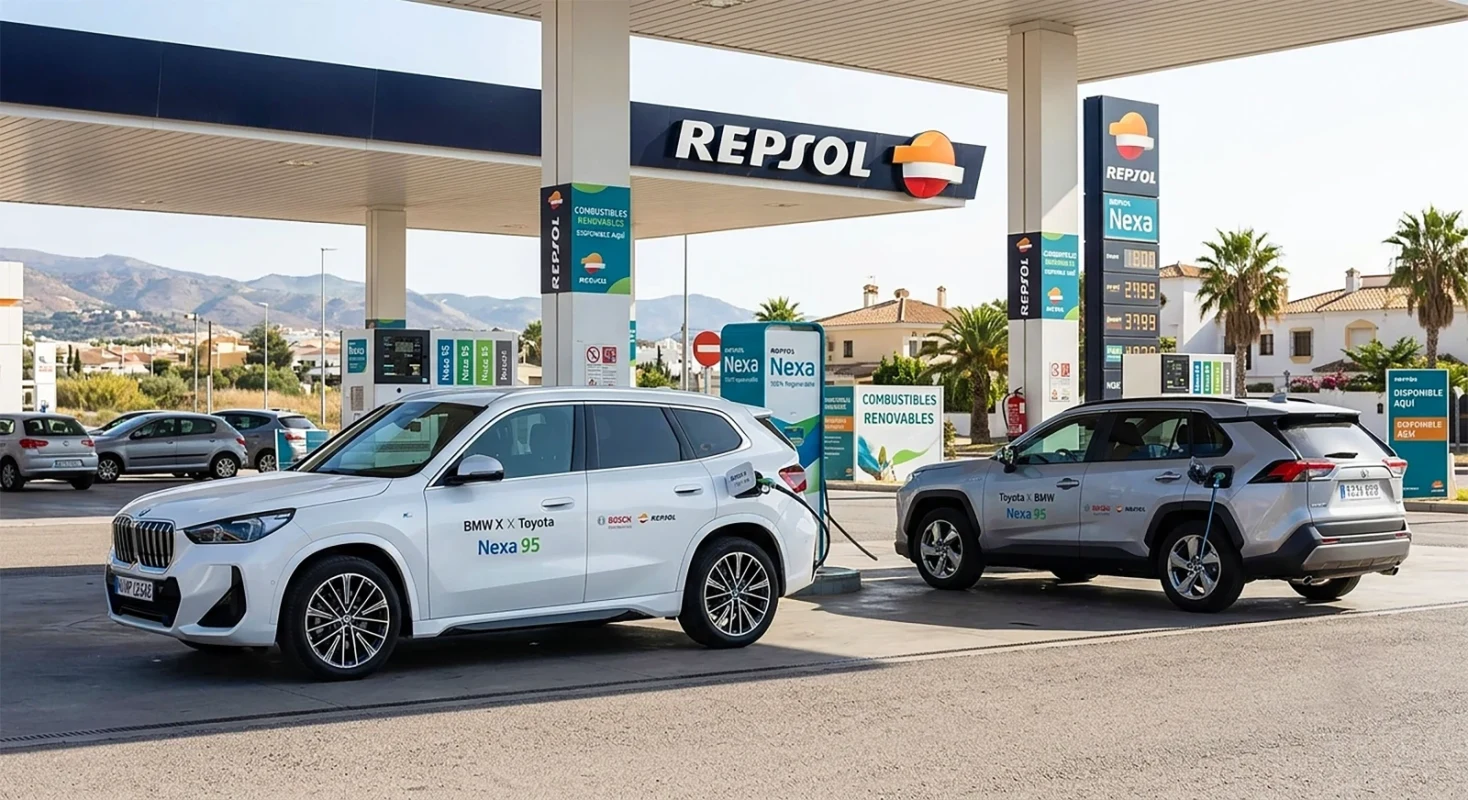 BMW și Toyota încep testarea combustibililor 100% regenerabili într-un proiect-pilot în Spania